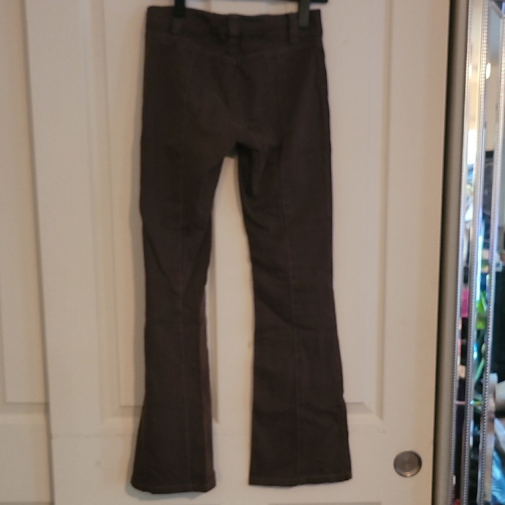Brown Flared Pants - Picture 3 of 3